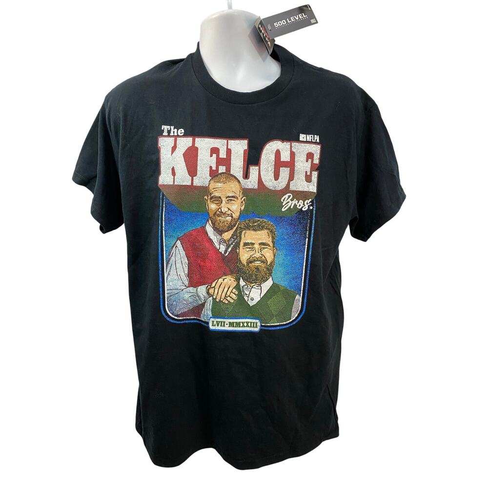 NWT The Kelce Brothers- Jason and Kelce Stepbrother Shirt L